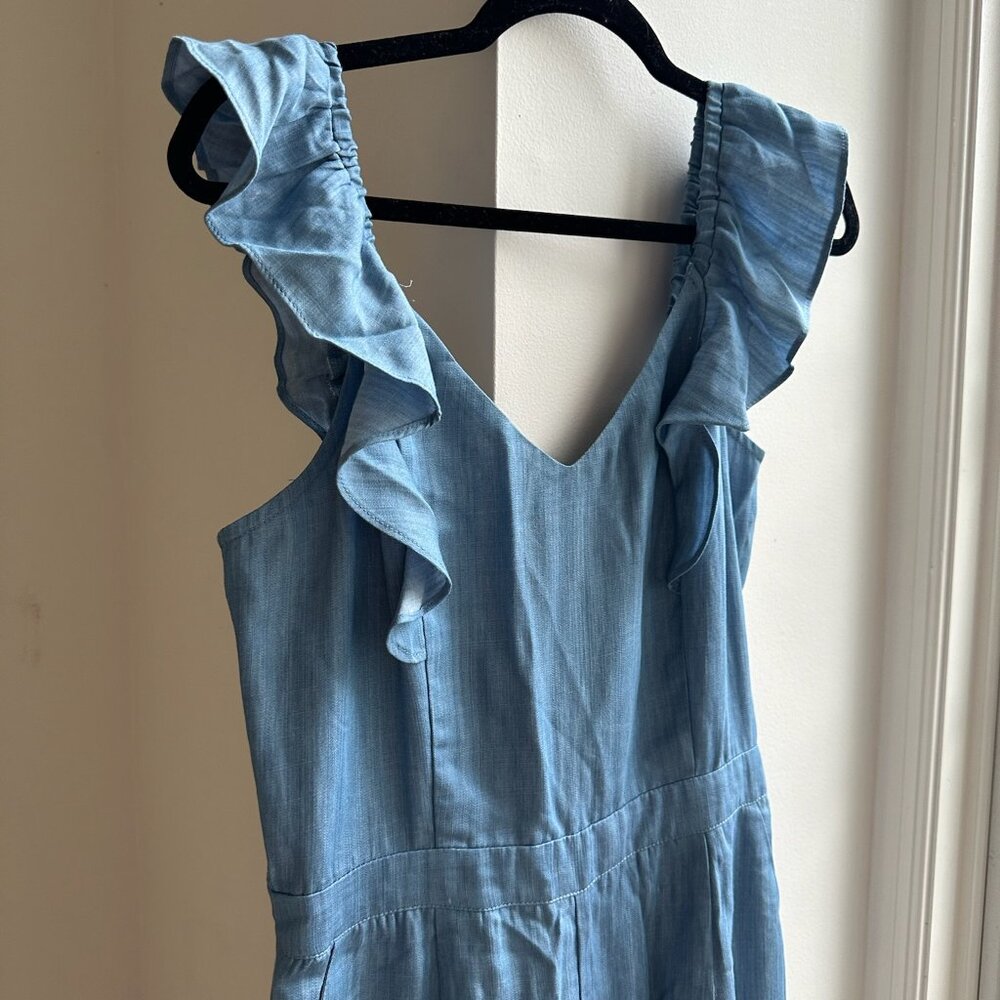 SugarLips NWT Women's Jumpsuit Lightweight "denim" blue